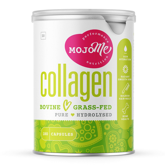MojoMe Grass-Fed Bovine Collagen Capsules 180’s