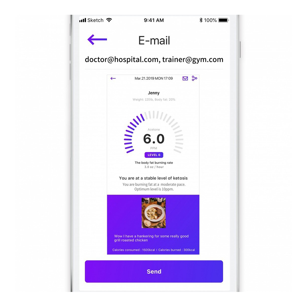 KetoScan Mini Breath Ketone Meter