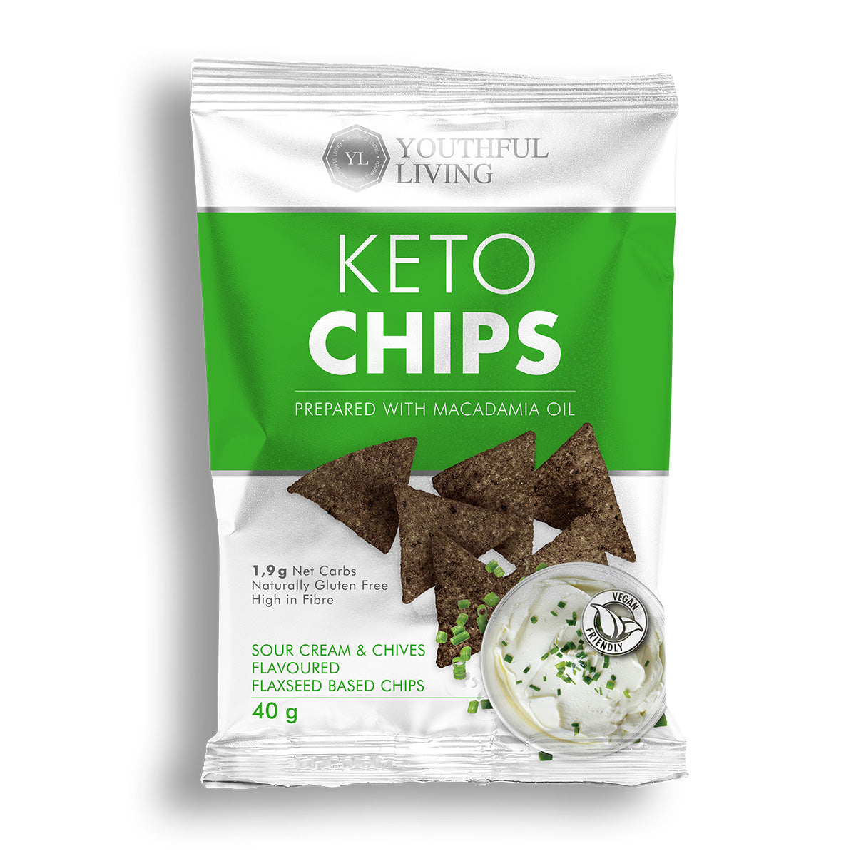 KETO CHIPS 120gm LARGE Keto Nutrition SA