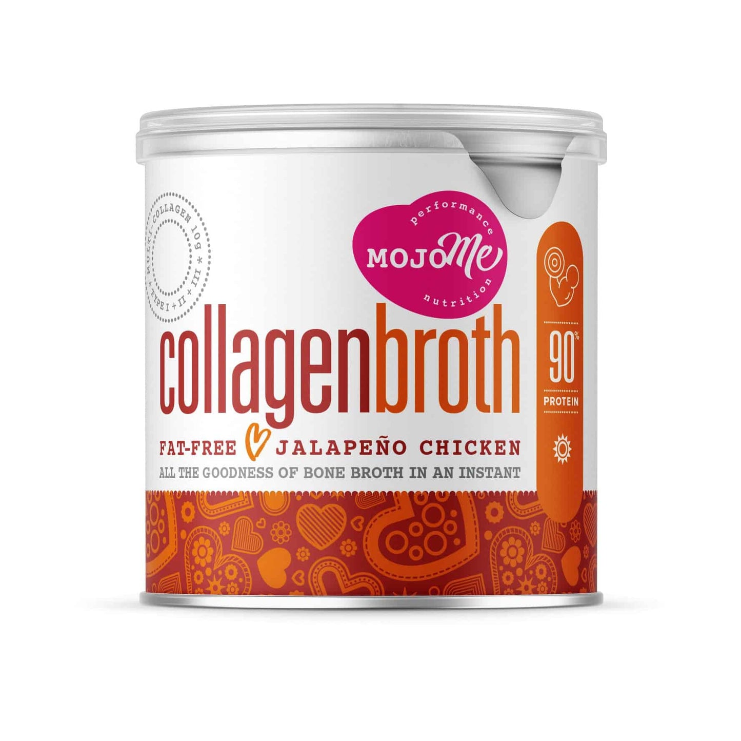 MojoMe Instant Collagen Bone Broth – Jalapeño Chicken 250gm