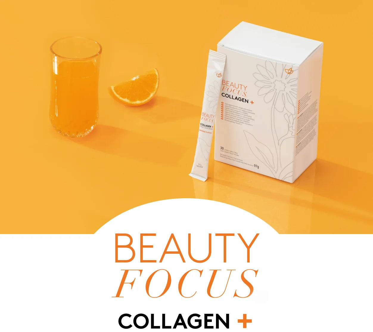 Beauty Focus Collagen Plus - COMPLEMENTARY MEDICINE – HEALTH SUPPLEMENT SIZE SINGLE SACHETS/BOX)